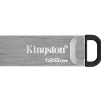 Kingston DataTraveler Kyson 128GB USB 3.2 Capless Metal USB Flash Drive Kingston DataTraveler Kyson 128GB USB 3.2 Capless Metal USB Flash Drive